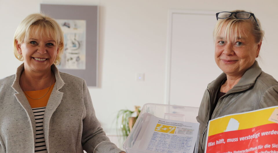 Mehr als 5000 Unterschriften für Schulgesundheitsfachkräfte